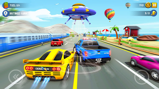 Mini Car Racing Game Offline Screenshot 1