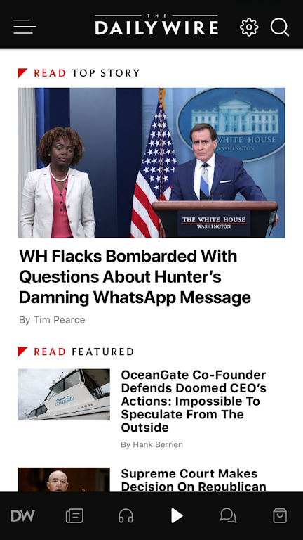 Screenshot DailyWire+ 2