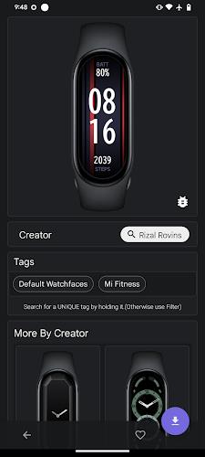 Mi Band 8 Watch Faces screenshot 4