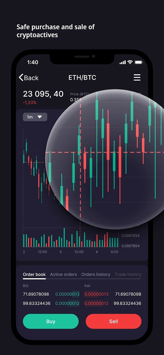 Tidex экрана 1