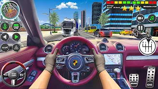 City Driving School Car Games ảnh chụp màn hình 3