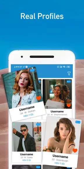 Positive Match: Herpes Dating ekran görüntüsü 2