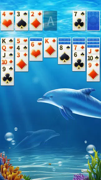 Solitaire - Dark Mode экрана 3