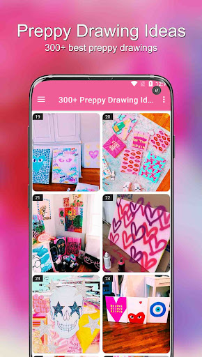 300+ Preppy Drawing Ideas ekran görüntüsü 1