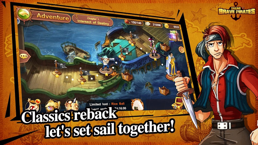 Brave Pirates: Sailing ekran görüntüsü 4