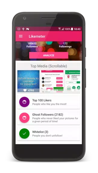 Likes & Ghost Followers for Instagram应用截图第2张