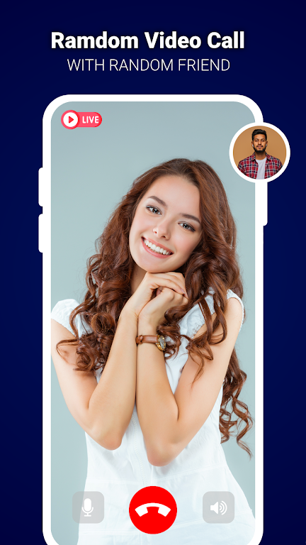 Live Video Call - Global Chat Screenshot 1