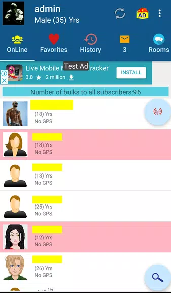 Random Chat (worldwide) screenshot 1