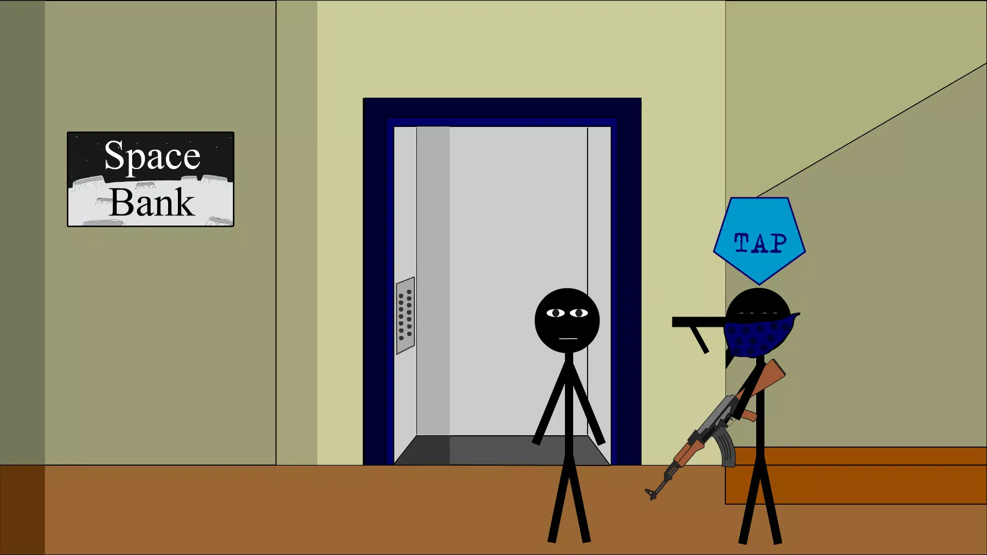 Stickman Escape Lift Скриншот 2