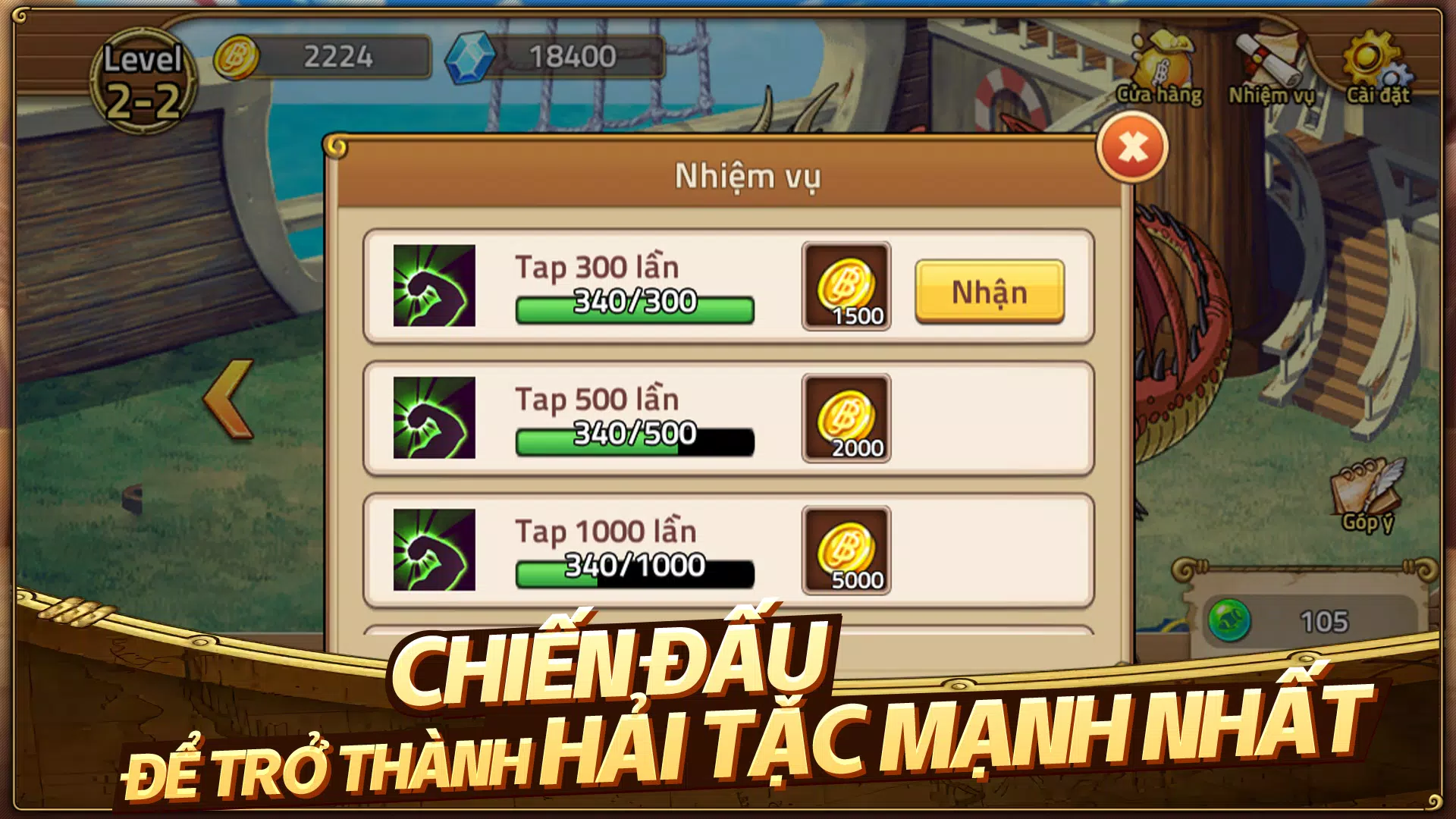 Huyền Thoại Hải Tặc Screenshot 3