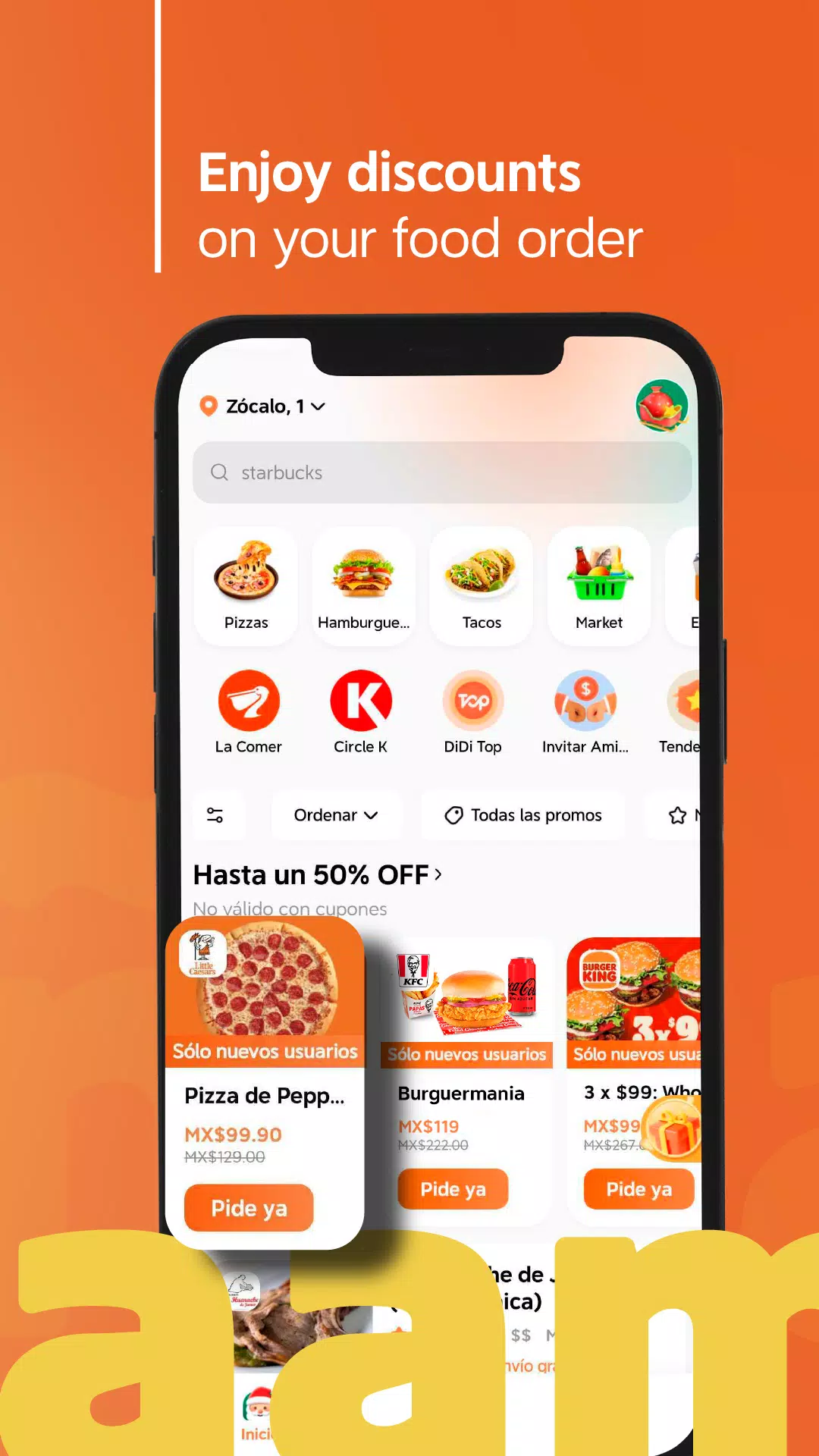 DiDi Food: Express Delivery应用截图第2张