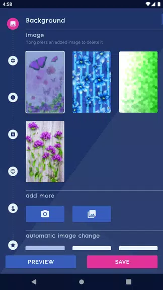 Screenshot Abstract Live Wallpaper Themes 1