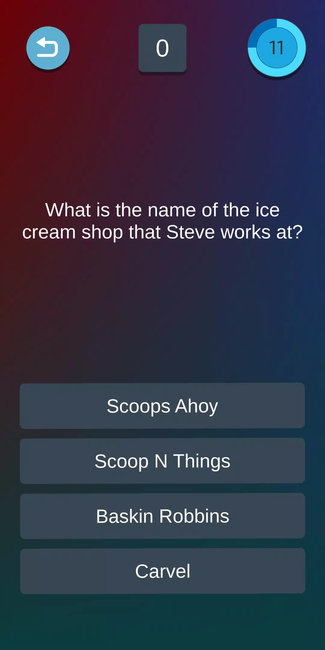 Stranger Things Quiz Screenshot 2