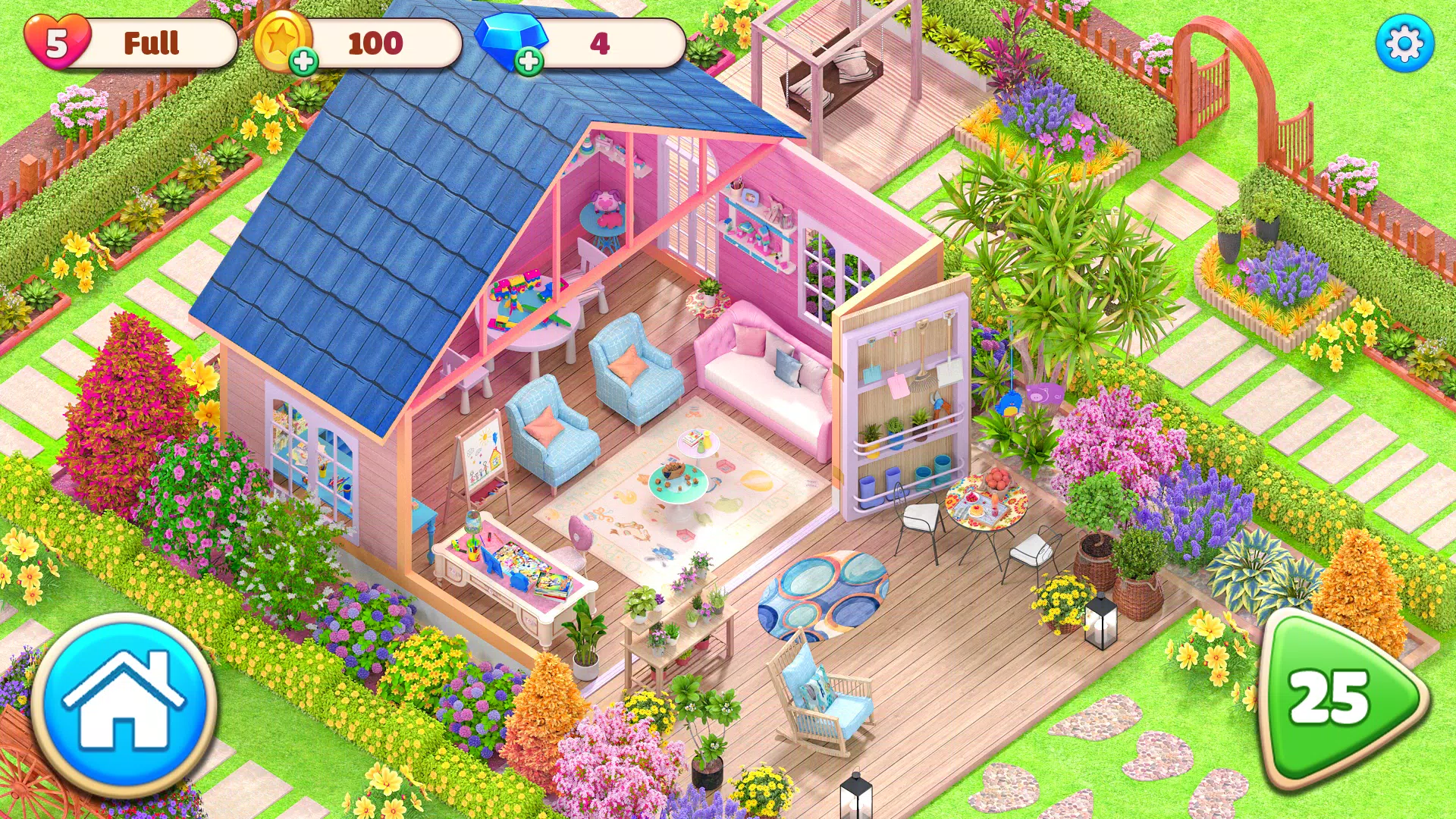 Dream Garden: Makeover Design ekran görüntüsü 3