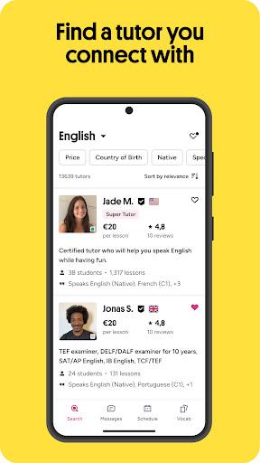 Screenshot Preply: Learn Languages 4