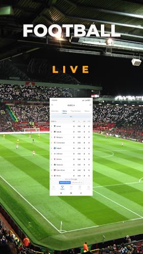 Live Football Tv: Live Score captura de pantalla 