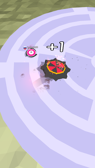 Tops.io - Spinner Fight Arena captura de pantalla 