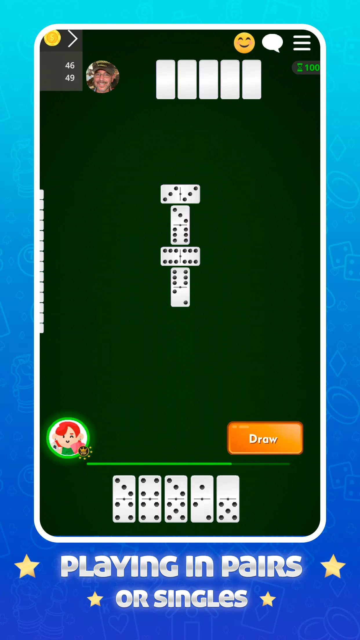 Dominoes Online - Classic Game স্ক্রিনশট 4