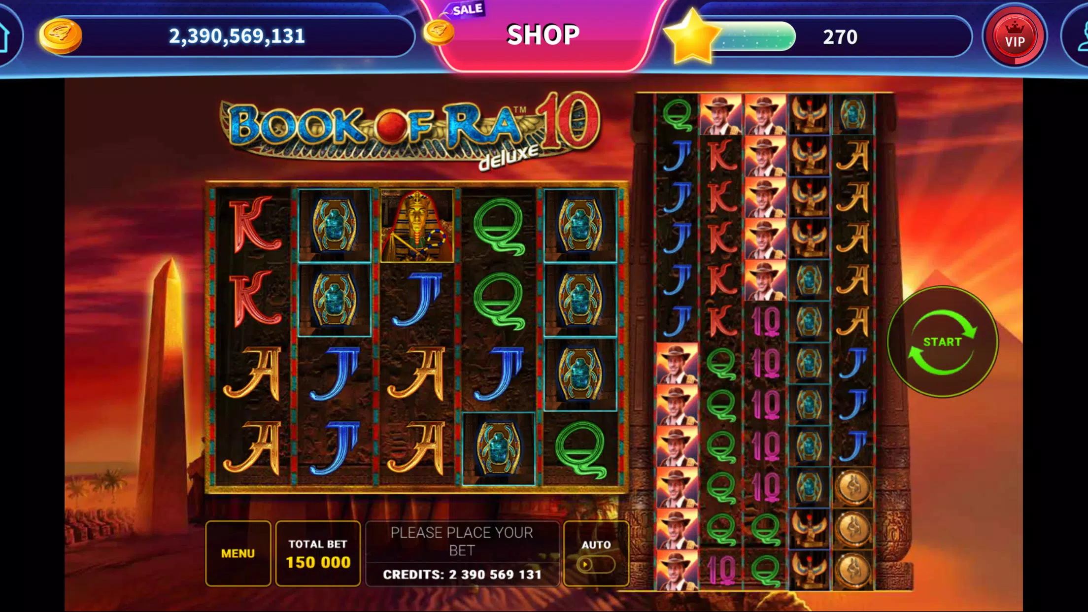 Book of Ra™ Deluxe Slot captura de pantalla 