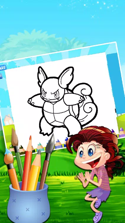 Coloring Book For Pokestar Screenshot 1