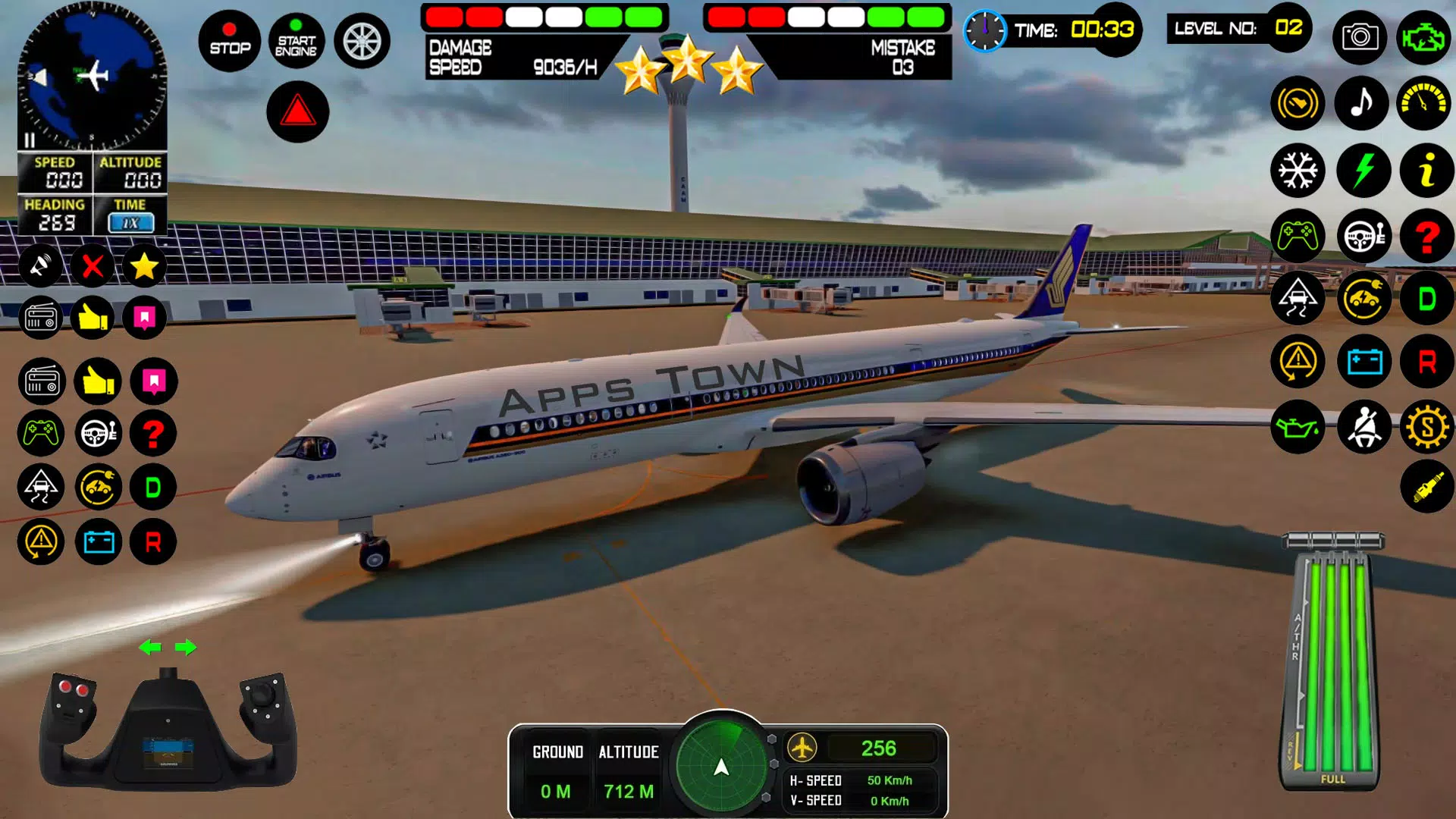 Flight Simulator Pilot Game 3D ekran görüntüsü 3