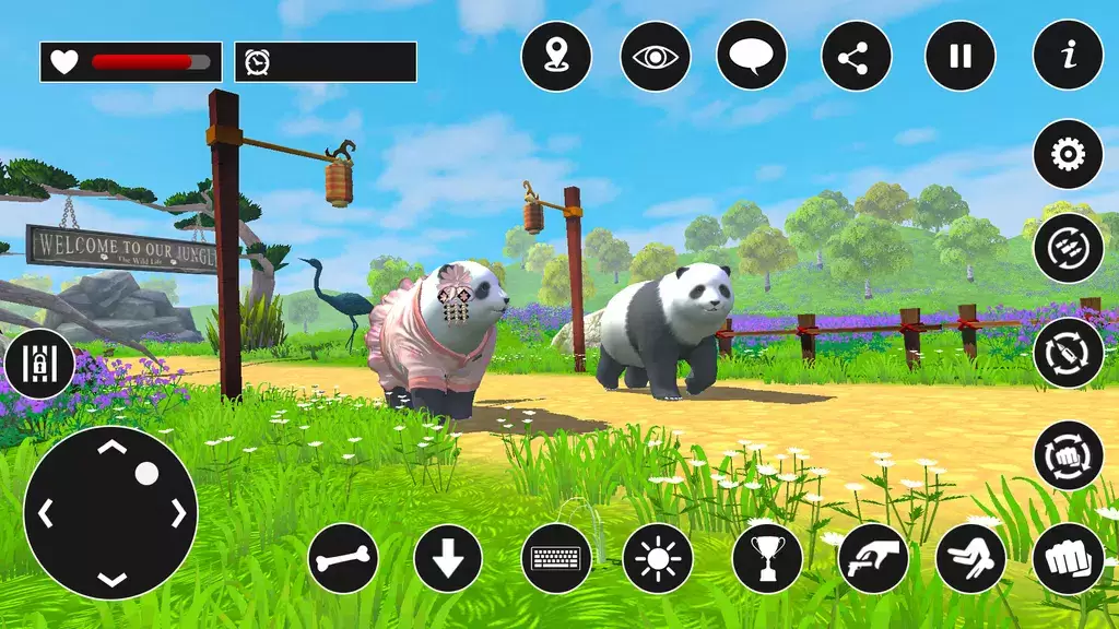 Panda Game: Animal Games captura de pantalla 