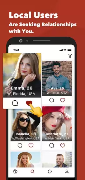 Local Casual Dating & Meet App captura de pantalla 