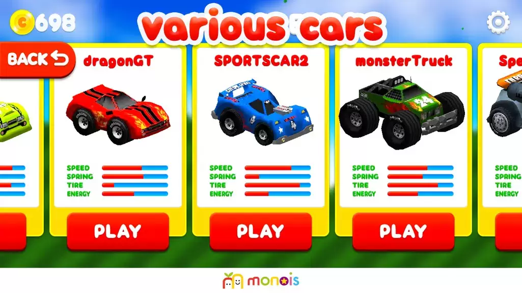 Wiggly racing экрана 1