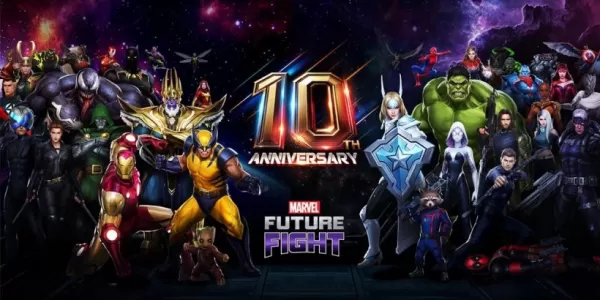 Marvel Future Fight: 10-Year Celebration with New Events and Login Bonuses