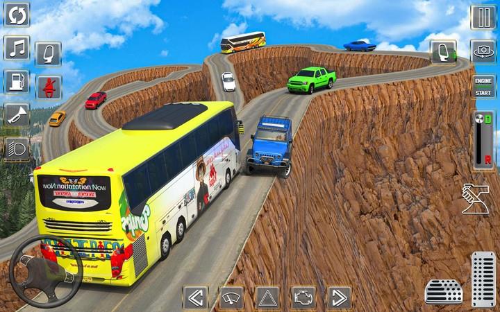 Uphill Offroad Bus Simulator экрана 4