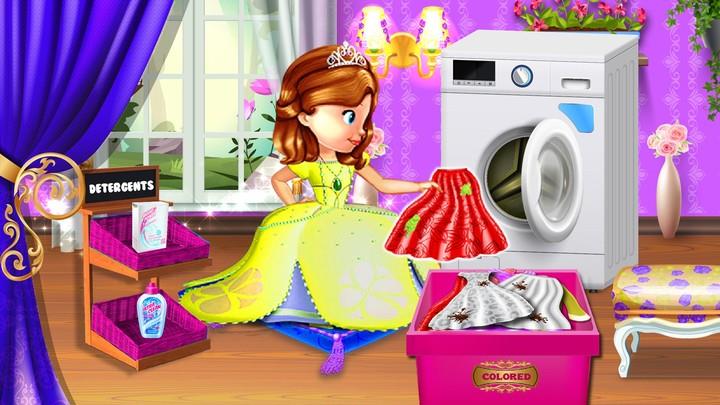 Laundry Washing Machine Games captura de pantalla 