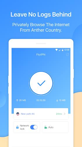 FlyVPN - Secure & Fast VPN স্ক্রিনশট 1