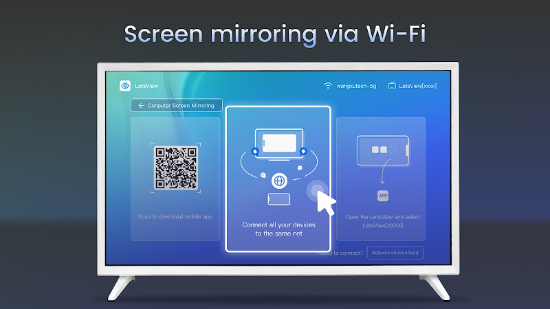 LetsView TV: Screen Mirroring Screenshot 3