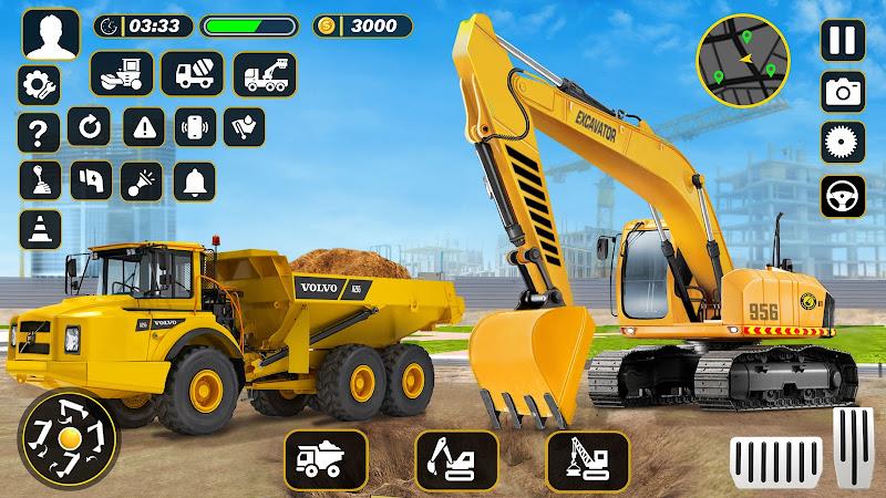 Real Construction Jcb Games 3D ekran görüntüsü 2