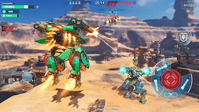 War Robots Multiplayer Battles ekran görüntüsü 2