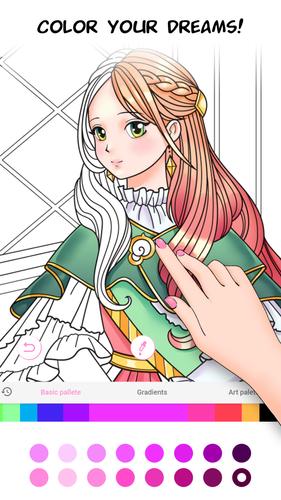 Anime Games Coloring Book应用截图第4张