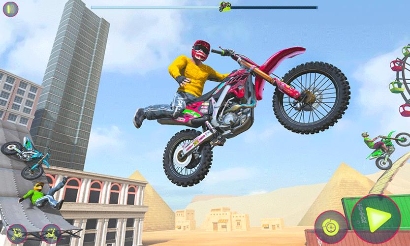 Crazy Bike Racing Stunt Game Screenshot 2