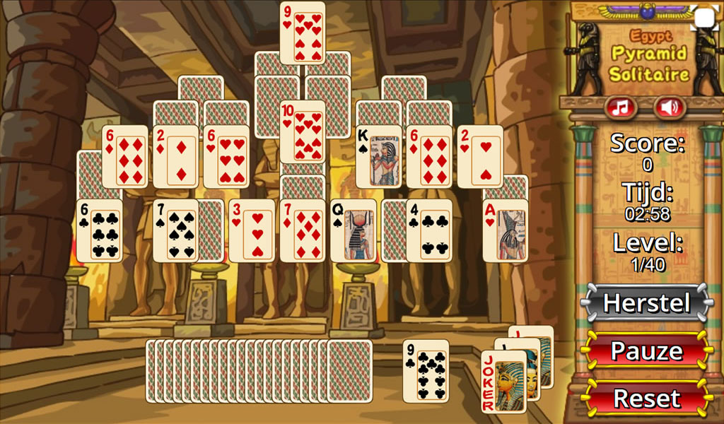 Egypt Pyramid Solitaire screenshot 2