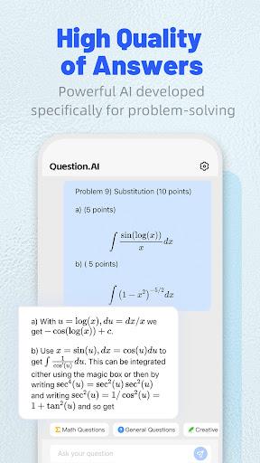 Question.AI – Chatbot & Math AI Mod captura de pantalla 