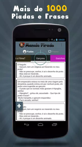 Manolo Pirado Piadas e Frases screenshot 2