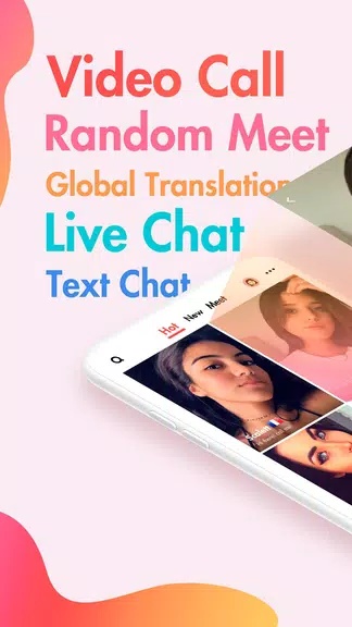 Screenshot MeowChat : Live video chat & M 1