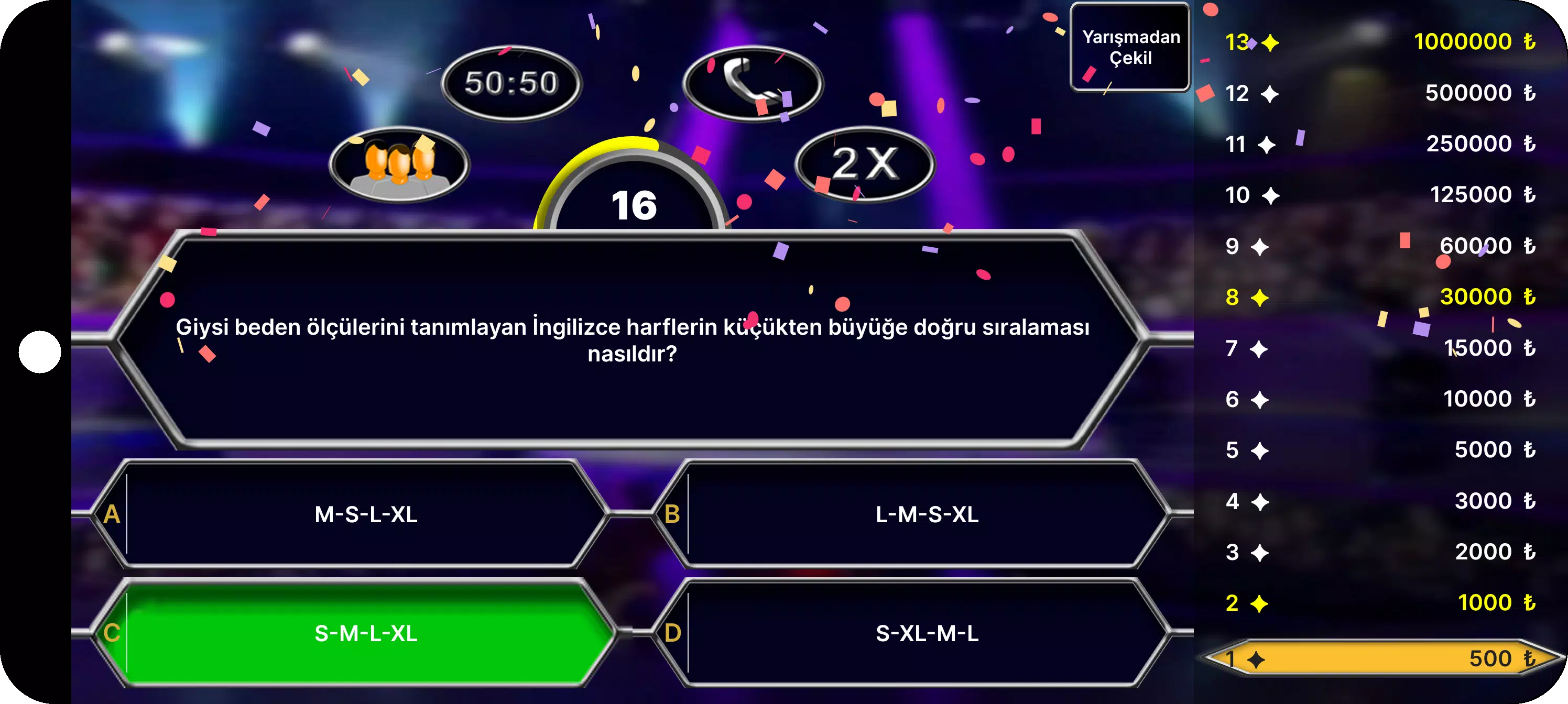 Milyoner Bilgi Yarışması экрана 3