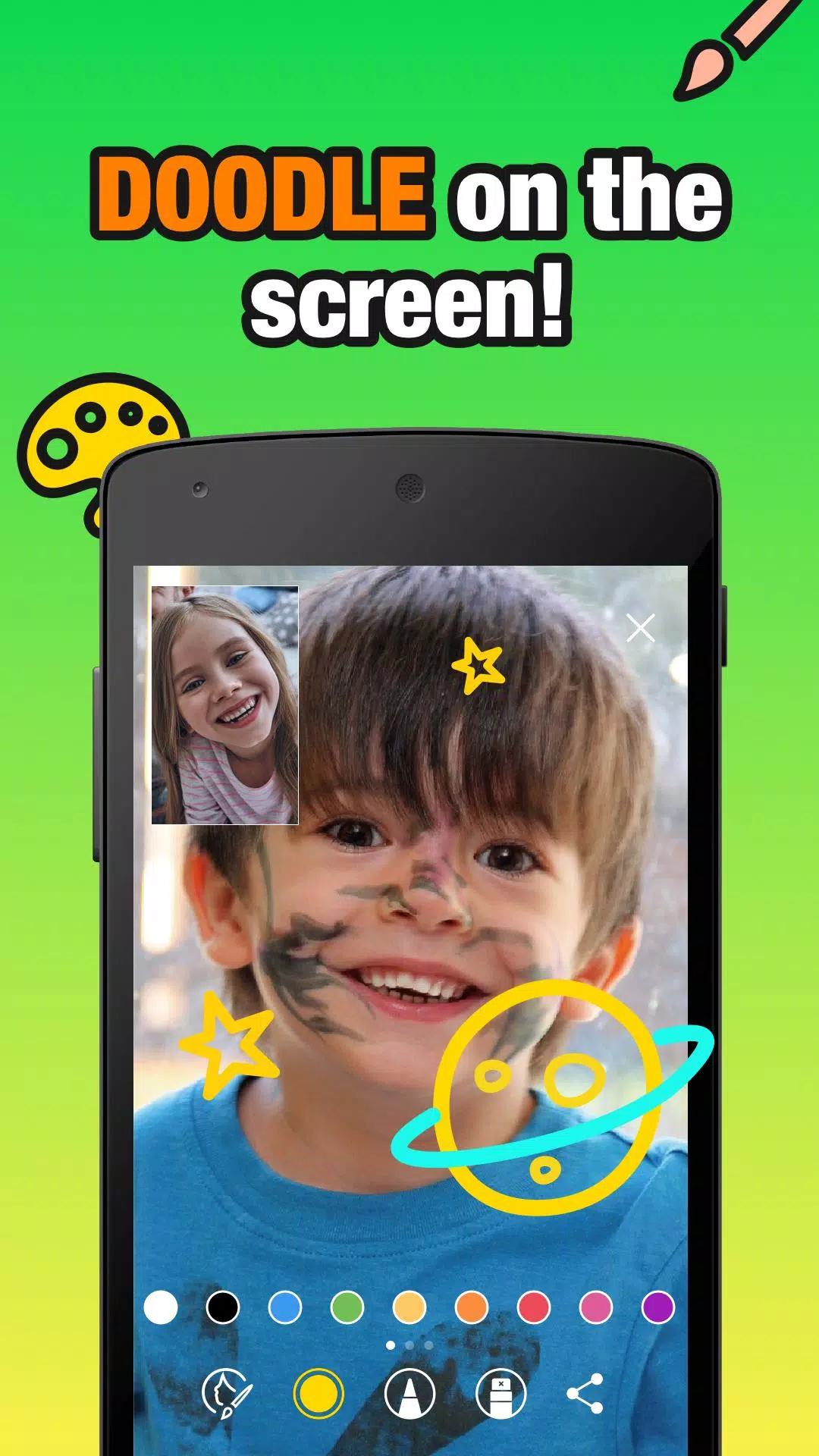 JusTalk Kids Messenger экрана 3