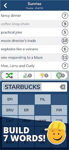 7 Little Words: Word Puzzles captura de pantalla 
