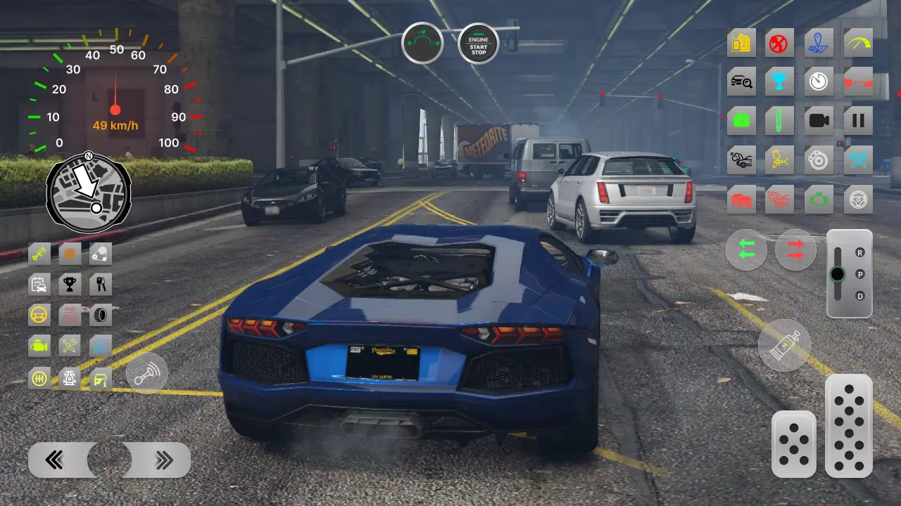 Lambos Drift Process Aventador Capture d'écran 3