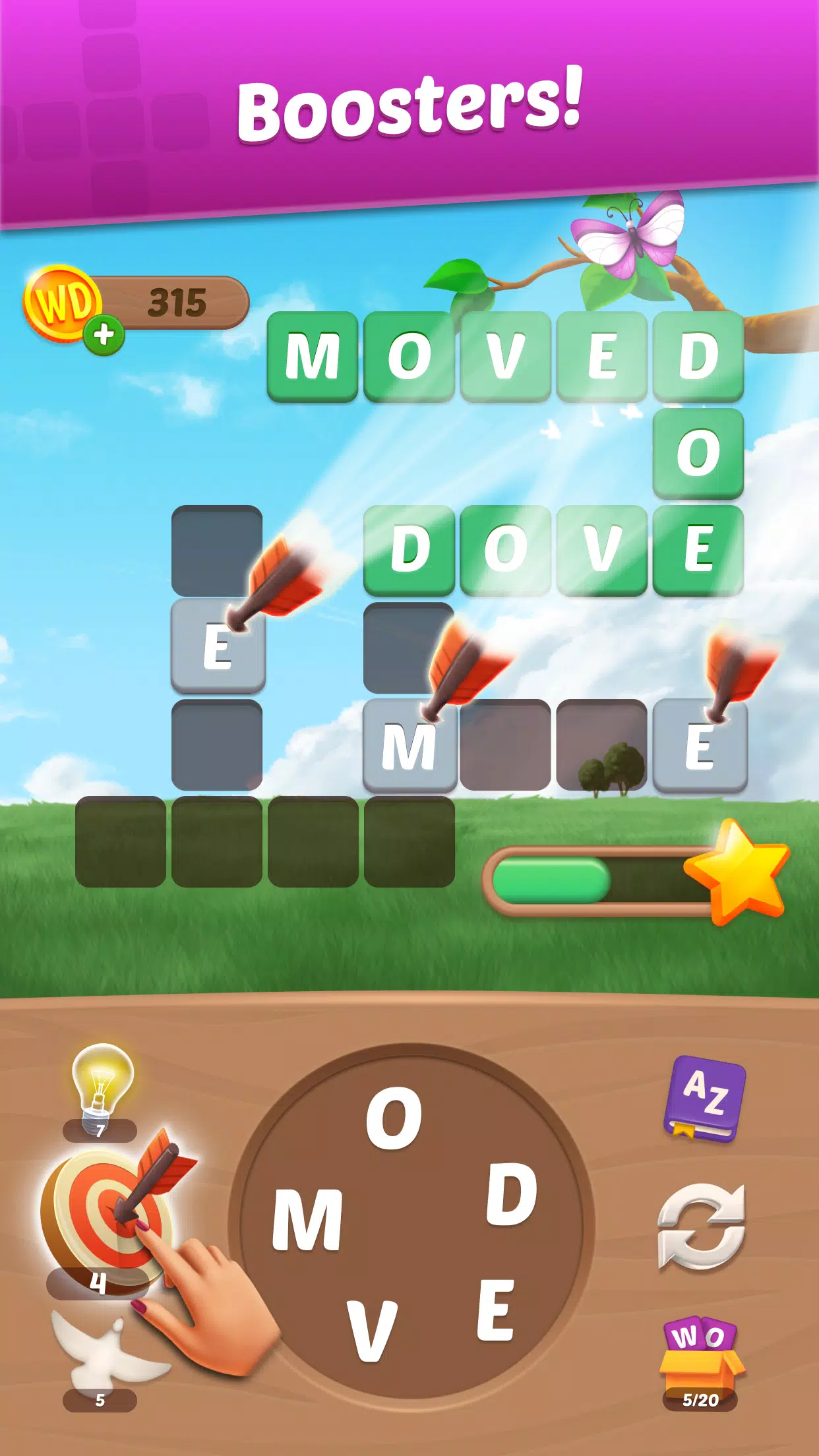 Wordington: Word Hunt & Design Screenshot 4