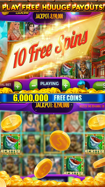 Chinese Opera Dynasty Free Vegas Slot Machine captura de pantalla 
