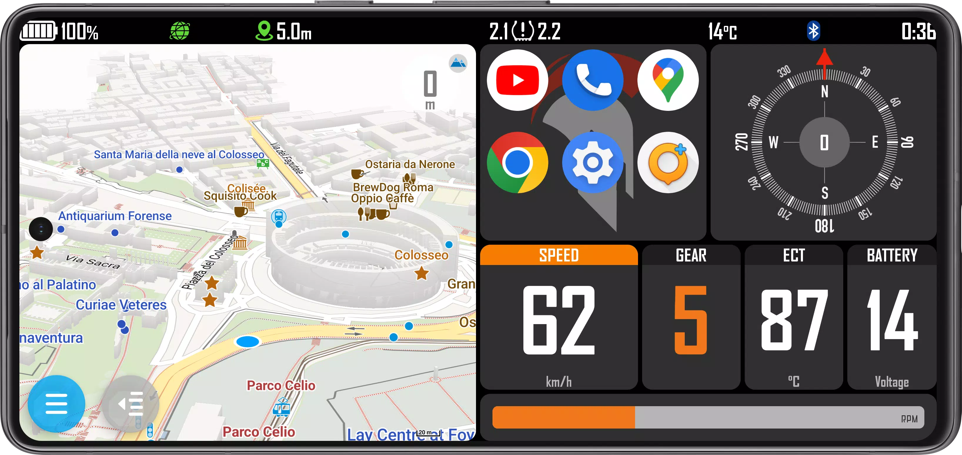 SpeedoX MyRide Screenshot 1