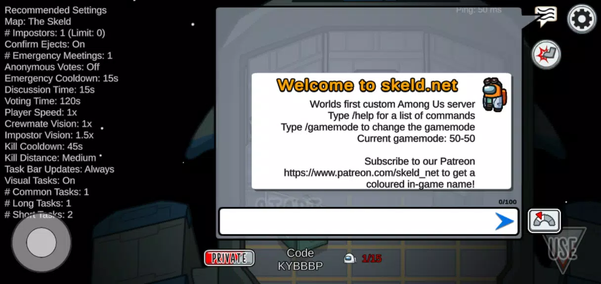 Skeld.net Among Us Mods ekran görüntüsü 2