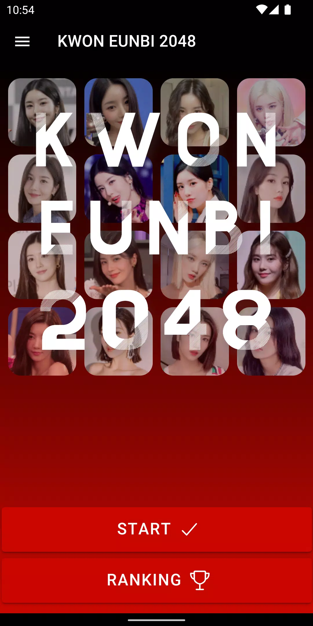 KWON EUNBI 2048 Game экрана 2